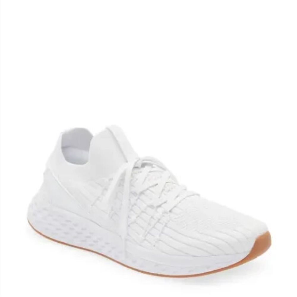 Zella ‘Energize’ Ortholite Knit Sneaker Workout Running Shoes in White size 10.5